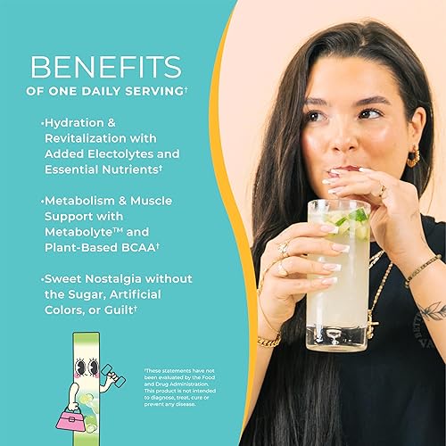 One Sol Hydration Boost Cucumber Lime On-The-Go Electrolyte Powder Drink Mix - 24 Stick Packs