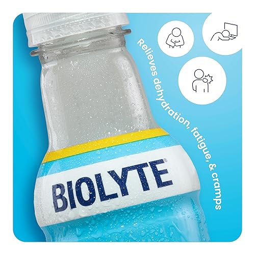 RALLYBRANDS BIOLYTE ELECTROLYTE DRINK - DOCTOR-FORMULATED HYDRATION DRINK - CITRUS FLAVOR, 16 FL OZ (12 PACK)