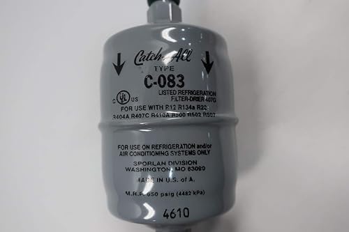 Sporlan C-083 400472 Filter Drier 3/8" SAE Flare - HVAC Refrigeration Part