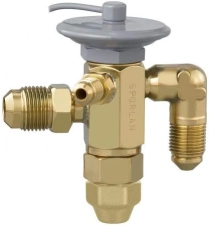 Sporlan Thermostatic Expansion Valve R404a 1 Ton 3/8 ODF x 1/2 ODF - Medium Temp - EFSE1C