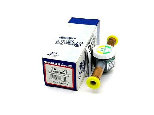 Sporlan SA-13S ODF Solder Liquid & Moisture Indicator for Refrigeration, 3/8" ODF