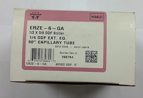 Sporlan TEV R-410A Valve for A/C and H/P Systems - ERZE6GA, 4X50DS