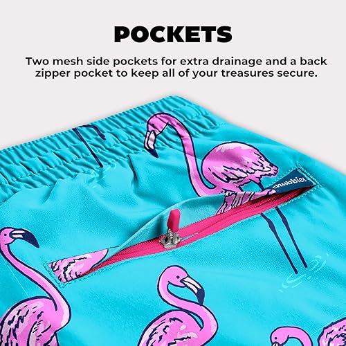 CHUBBIES MEN'S BEACH RETREATS 5.5" CLASSIC SWIM TRUNKS FOR MEN