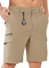 NORTHYARD Men's Lightweight 9" Cargo Shorts for Hiking, Golf, Work - Quick Dry, 7 Pockets