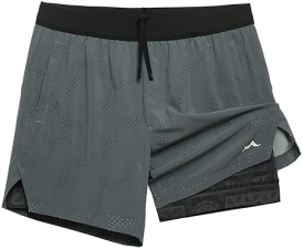 Baohui Maamgic Men's 2-in-1 Gym Shorts: Athletic Tennis & Running Shorts (5 Inch)
