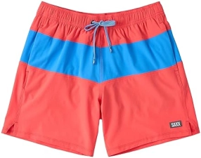 Saxx Men's Oh Buoy 2N1 Volley 5" Shorts with Pouch Support - Spring Men's Underwear