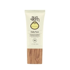 Sun Bum Daily SPF 50 Face Sunscreen - Broad Spectrum Moisturizing Facial Lotion with Vitamin E - Vegan, Hawaii Compliant - Travel Size 1.7 oz