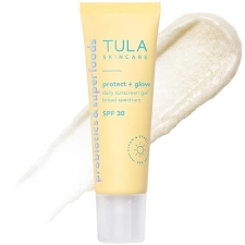 TULA Skin Care Protect + Glow Sunscreen Stick SPF 30 - Skincare-First, Non-Greasy, Reef