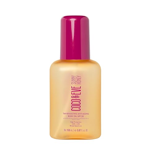 COCO & EVE SPF20 TANNING ACCELERATOR BODY OIL - SUN PROTECTION, MOISTURIZING BRONZING ENHANCER (5.07 FL OZ)