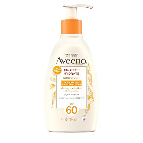 KENVUE AVEENO SPF 60 SUNSCREEN BODY LOTION WITH OAT PREBIOTIC, 12OZ