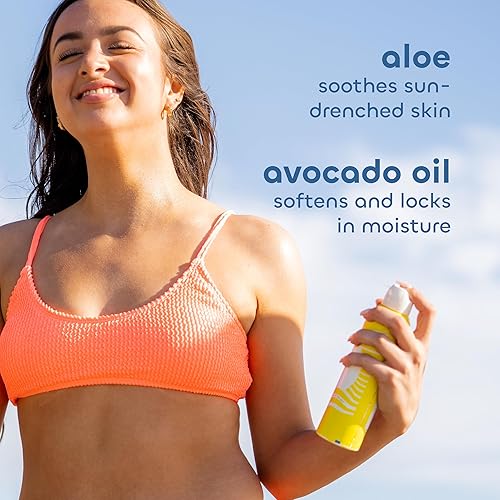 SEAWEED BATH CO. SPF 40 SPORT SUNSCREEN SPRAY, 6OZ, WITH SEAWEED, ALOE & AVOCADO OIL