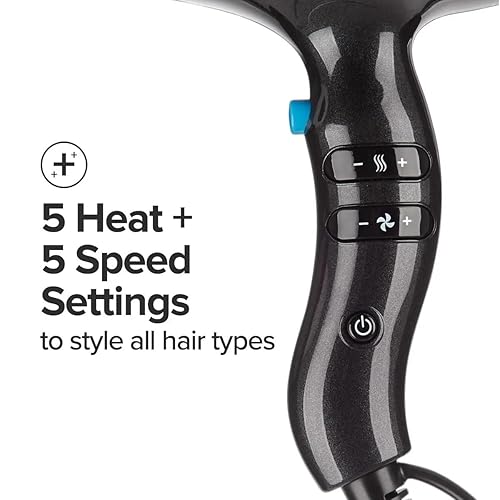 JOHN PAUL MITCHELL EXPRESS ION DRY+ HAIR DRYER - DIGITAL IONIC, SALON BLOWOUTS, VARIABLE SETTINGS