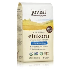 JOVIAL ORGANIC EINKORN BREAD BAKING FLOUR - HIGH PROTEIN, NON-GMO, GLYPHOSATE-FREE - 32 OZ