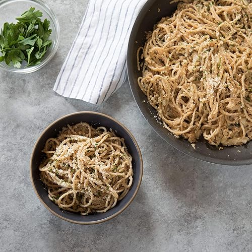 JOVIAL EINKORN WHOLE GRAIN SPAGHETTI PASTA - HIGH PROTEIN, NON-GMO, USDA CERTIFIED, MADE IN ITALY - 12 OZ, PACK OF 6
