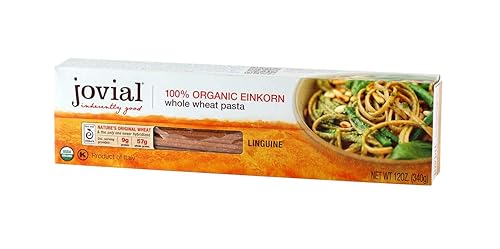 JOVIAL ORGANIC WHOLE WHEAT EINKORN LINGUINE PASTA, 12 OZ.