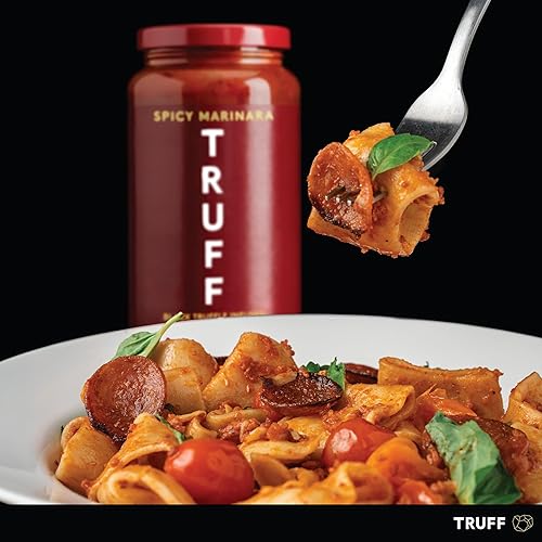 TRUFF SPICY LOVERS PACK - HOTTER SAUCE, WHITE HOTTER SAUCE, BLACK TRUFFLE ARRABBIATA PASTA SAUCE - SPICY TRUFFLE GIFT SET