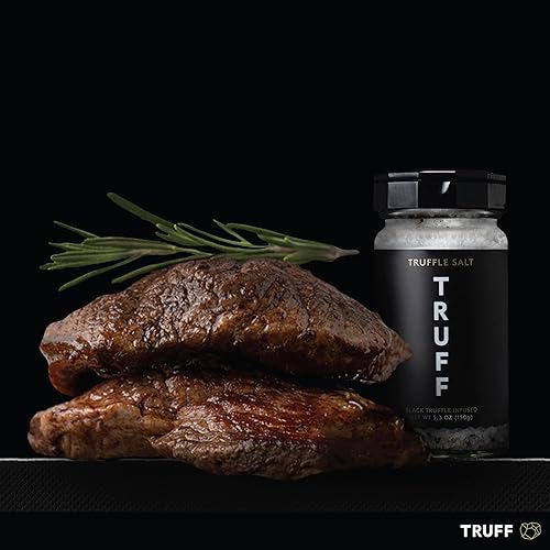 TRUFF BLACK TRUFFLE STARTER PACK: HOT SAUCE, OIL, SEA SALT - AROMATIC FLAVOR TRIO (3-PACK)