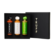 TRUFF Jalapeño Lime Variety Pack - Gourmet Hot Sauce Set with White Truffle Flavor - 3 Bottles (6 oz)"
