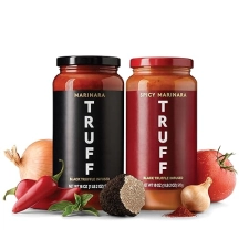 TRUFF Pasta Sauce Bundle: Black Truffle Marinara & Spicy Marinara | Non-GMO, Vegan | Ideal for Pasta, Pizza & More