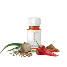TRUFF White Truffle Hot Sauce Mini Set - 4-Pack Travel Bottles, Gift Idea for Hot Sauce Fans (1.5 oz x 4)