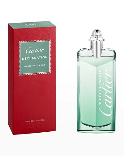 CARTIER DECLARATION HAUTE FRAICHEUR EAU DE TOILETTE SPRAY 3.4OZ FOR MEN