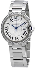 Cartier Ballon Bleu Diamond Ladies Watch W4BB0017 Automatic Movement