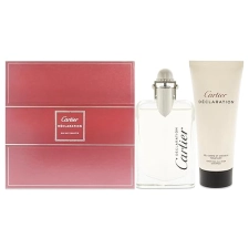 Cartier Declaration Men 2-Piece Gift Set: 1.6oz EDT Spray & 3.3oz All Over Shampoo