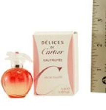 Cartier Delices Eau Fruitee Mini EDT for Women 0.16 oz
