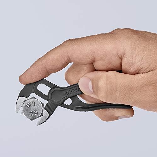 KNIPEX COBRA XS WATER PUMP PLIERS (87 00 100) - 4-INCH MINI SIZE