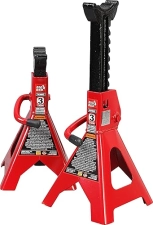 TORIN T43202 STEEL JACK STANDS - 3 TON CAPACITY, CAR LIFTING STANDS, 1 PAIR