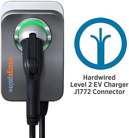 CHARGEPOINT HOMEFLEX LEVEL 2 EV CHARGER J1772 - FAST HARDWIRED CHARGING FOR ELECTRIC CARS