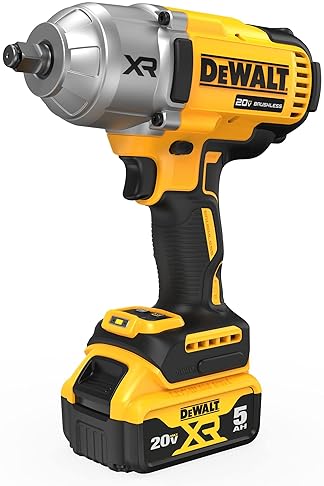 DEWALT 20V MAX CORDLESS IMPACT WRENCH KIT WITH 4 SPEED MODES (DCF900P1)