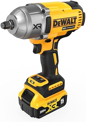 DEWALT 20V MAX CORDLESS IMPACT WRENCH KIT WITH 4 SPEED MODES (DCF900P1)