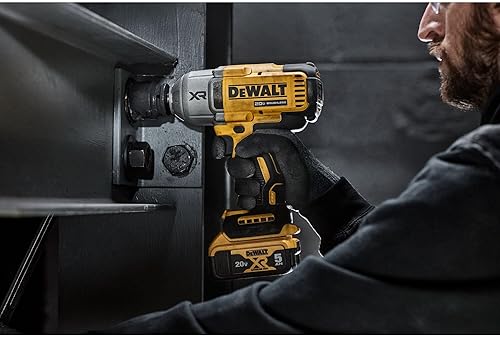 DEWALT 20V MAX CORDLESS IMPACT WRENCH KIT WITH 4 SPEED MODES (DCF900P1)