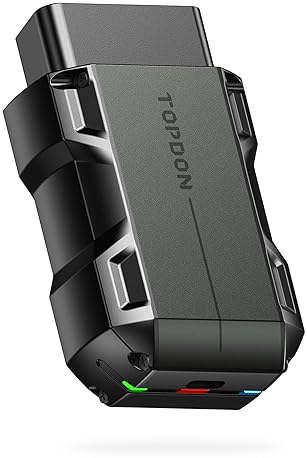 TOPDON TOPSCAN BLUETOOTH OBD2 SCANNER: BI-DIRECTIONAL WIRELESS DIAGNOSTIC TOOL FOR IOS & ANDROID, RESET, REPAIR GUIDES, CHECK ENGINE CODE READER