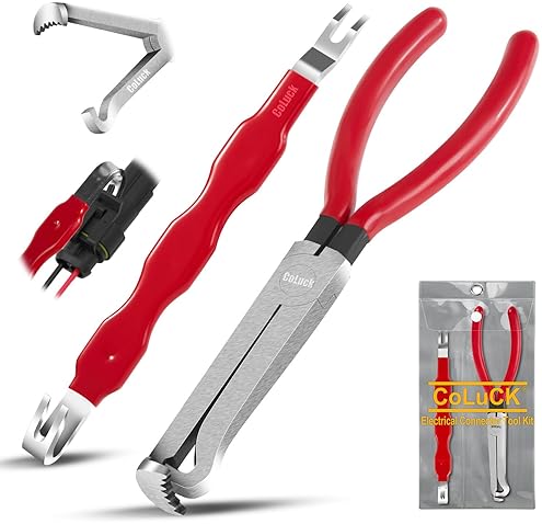 COLUCK AUTOMOTIVE ELECTRICAL PLIERS & CONNECTOR SEPARATOR KIT - TERMINAL PLUG REMOVAL TOOL