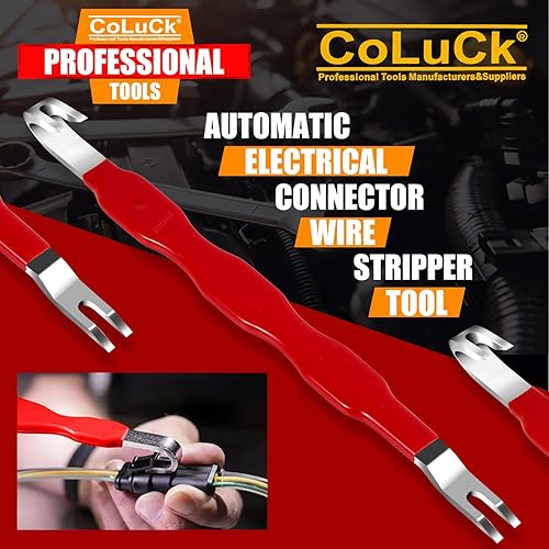 COLUCK AUTOMOTIVE ELECTRICAL PLIERS & CONNECTOR SEPARATOR KIT - TERMINAL PLUG REMOVAL TOOL