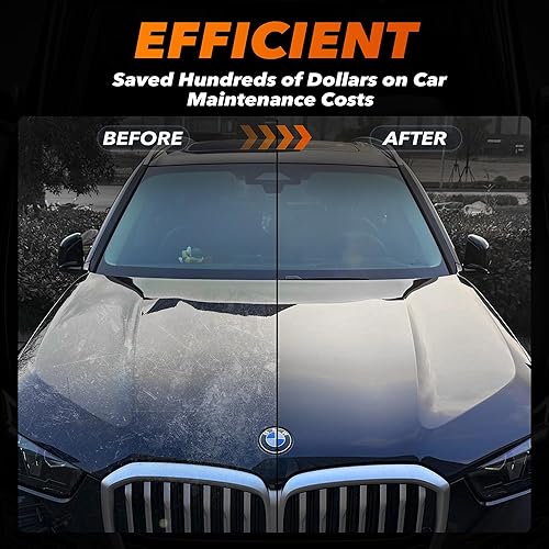 GEVEELIFE 1600W 6"/7" CAR BUFFER POLISHER WAXER, 7 SPEEDS, DETACHABLE HANDLE FOR CAR/BOAT, SANDING, POLISHING