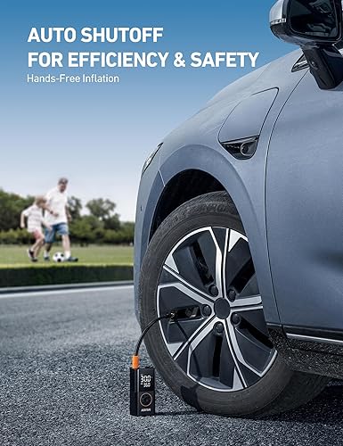 ASTROAL PORTABLE CORDLESS TIRE INFLATOR PUMP WITH LED DISPLAY - 150 PSI, AUTO/MOTORCYCLE/BIKE/BALL