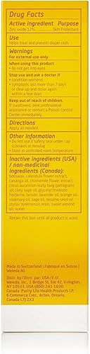 WELEDA BABY CALENDULA DIAPER CREAM, 2.8 FLUID OUNCE (PACK OF 3), PLANT RICH PROTECTION WITH CALENDUL