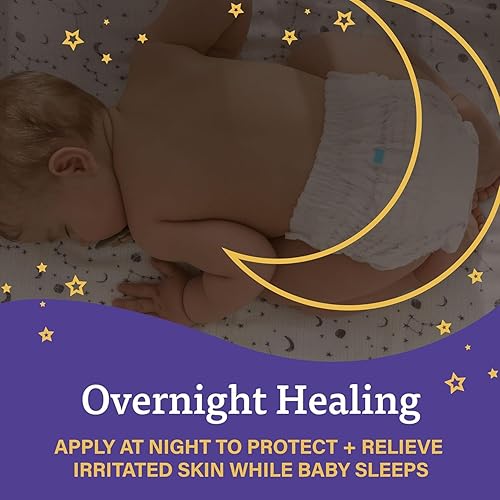 WELLSPRING HEALTHCARE A+D OVERNIGHT HEALING DIAPER RASH OINTMENT - SOOTHES, PROTECTS & RELIEVES DIAPER RASH OVERNIGHT WITH