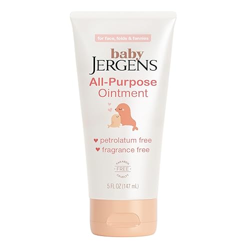 KAO JERGENS BABY ALL-PURPOSE BABY OINTMENT, PLANT-BASED MOISTURIZERS, PETROLATUM FREE & PEDIATRICIAN-TES