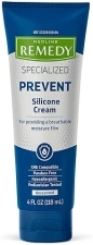 MEDLINE REMEDY SPECIALIZED SILICONE CREAM, UNSCENTED (4 FL OZ), GENTLE BREATHABLE FILM FOR ALL AGES,