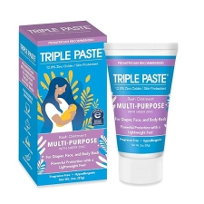 ADVANTICE HEALTH TRIPLE PASTE MULTI-PURPOSE BABY HEALING OINTMENT, 2 OZ TUBE, DIAPER RASH CREAM AND SKIN PROTECTANT F