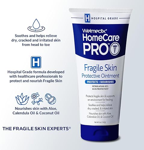 WELMEDIX FRAGILE SKIN PROTECTIVE OINTMENT | HOSPITAL GRADE HEALING OINTMENT, BARRIER CREAM & SKIN PROTECTANT