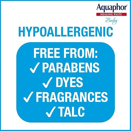 AQUAPHOR BABY DIAPER RASH PASTE - FOR SERIOUS DIAPER RASH AND FLARE-UPS - 3.5 OZ. TUBE
