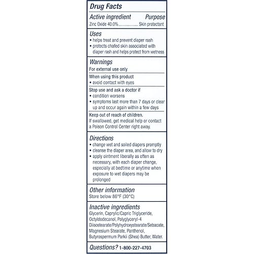 AQUAPHOR BABY DIAPER RASH PASTE - FOR SERIOUS DIAPER RASH AND FLARE-UPS - 3.5 OZ. TUBE