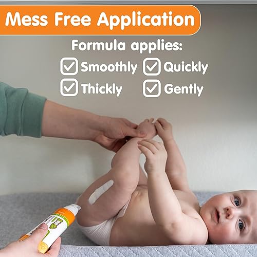 ELEEO BRANDS BOOGIE DIAPER RASH PASTE, MAXIMUM STRENGTH 40% ZINC OXIDE, MESS-FREE APPLICATOR, SOOTHES BABY BUM, D