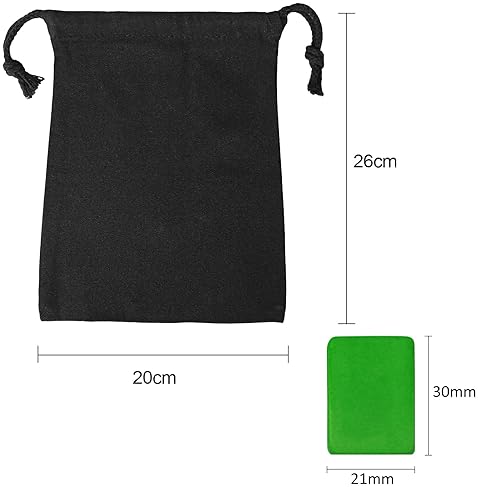 GRACIAS 2 PLAYERS MAHJONG BLOCK SET, MAHJONG TILE GAME WITH 50 PREMIUM GREEN TILES(30MM) ANIMAL AND