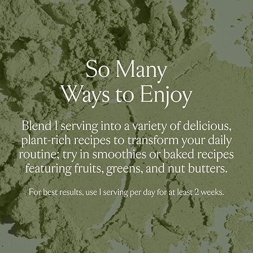 SAKARA ORGANIC PROTEIN + GREENS SUPER POWDER, 30 SERVINGS - HEMP, PUMPKIN, PEA PROTEIN, WHEAT GRASS & SPIRULINA SUPERFOOD, VEGAN BLEND
